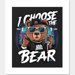 Music lovers: i choose the Bear. Posters and Art